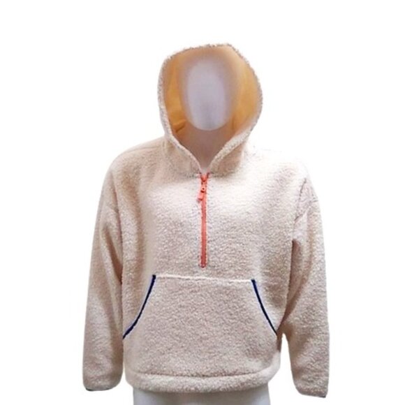 wild fable Jackets & Blazers - Women's Half-Zip Sherpa Anorak Jacket - Wild Fable - XXL